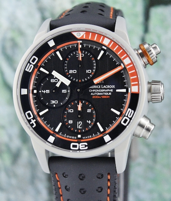 (image for) UNWORN NEW MAURICE LACROIX Pontos S Extreme Chronograph Automatic Watch / PT6028